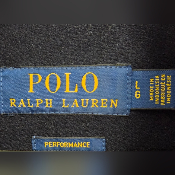 Polo Ralph Lauren Performance Down Fill Hybrid Coat Men's Navy Blue Size Large - Picture 6 of 7